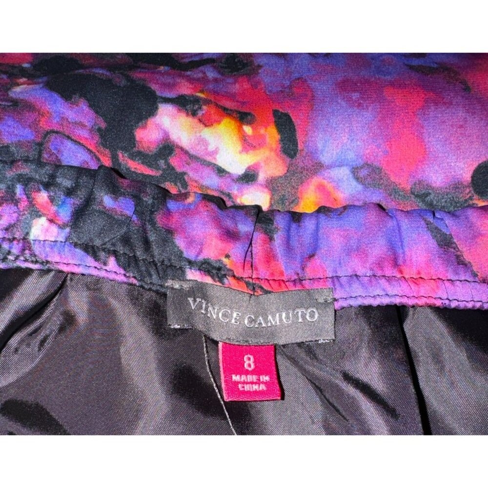 Vince Camuto Faux Wrap Sarong Skirt Women Size 8 - Picture 7 of 8